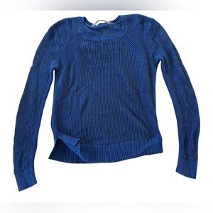 Athleta Royal Blue Crew Neck Sweater